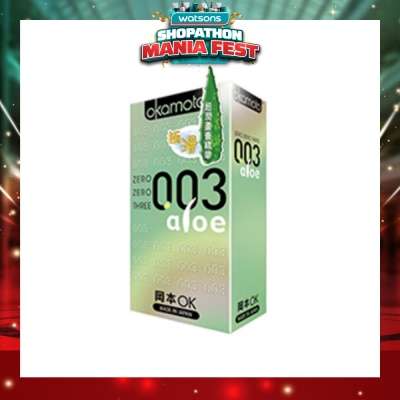OKAMOTO® - 0.03 Aloe Latex Condoms 10S