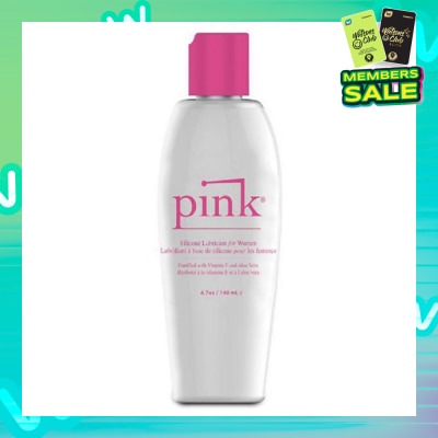 PINK Silicone Lubricant for Women (With Vitamin E & Aloe Vera) 140ml