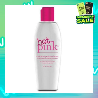 PINK Hot Pink Gentle Warming Lubricant for Women 140ml