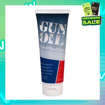 GUNOIL Loaded Water Based Cream Extra Smooth Long Lasting Lubricant (Safe for All Toys) 100ml
