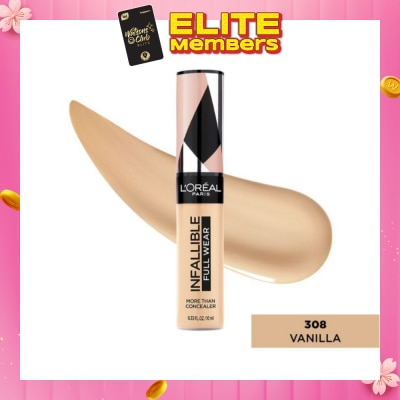 L'OREAL PARIS MAKEUP Infallible Full Wear Liquid Concealer 308 Vanilla
