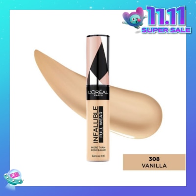 L'OREAL PARIS MAKEUP Infallible Full Wear Liquid Concealer 308 Vanilla