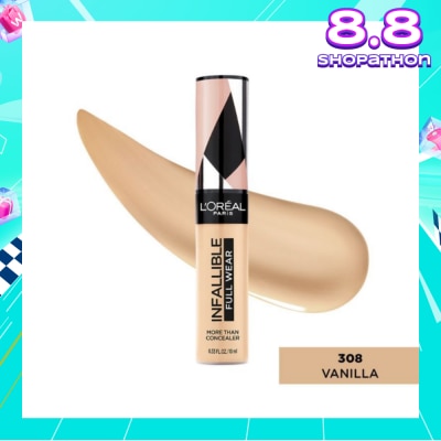 L'OREAL PARIS MAKEUP Infallible Full Wear Liquid Concealer 308 Vanilla