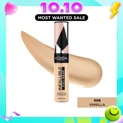 L'OREAL PARIS MAKEUP Infallible Full Wear Liquid Concealer 308 Vanilla image