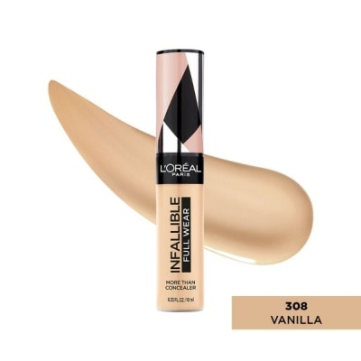 L'OREAL PARIS MAKEUP Infallible Full Wear Liquid Concealer 308 Vanilla