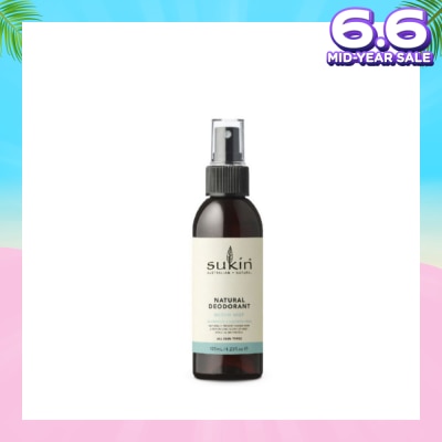 SUKIN Natural Deodorant Ocean Mist 125ml