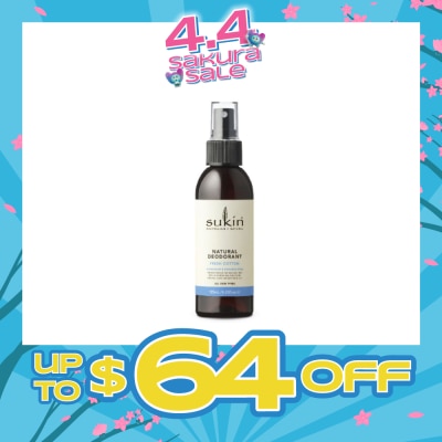 SUKIN - Sukin Fresh Cotton Natural Deodorant 125ml