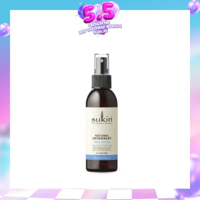 SUKIN - Sukin Fresh Cotton Natural Deodorant 125ml