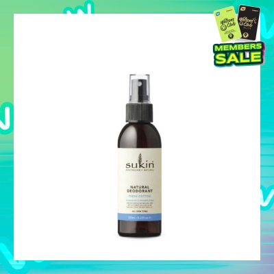 SUKIN Sukin Fresh Cotton Natural Deodorant 125ml