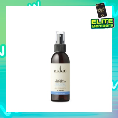 SUKIN Sukin Fresh Cotton Natural Deodorant 125ml