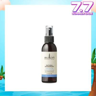 SUKIN Sukin Fresh Cotton Natural Deodorant 125ml