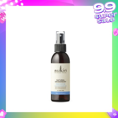 SUKIN Sukin Fresh Cotton Natural Deodorant 125ml