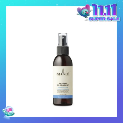 SUKIN Sukin Fresh Cotton Natural Deodorant 125ml