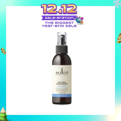 SUKIN Sukin Fresh Cotton Natural Deodorant 125ml