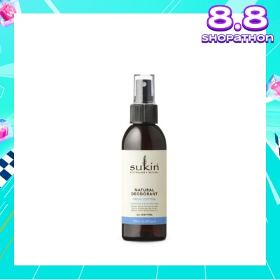 SUKIN Sukin Fresh Cotton Natural Deodorant 125ml
