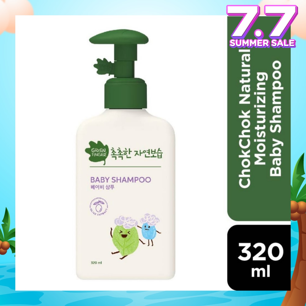 Chokchok Natural Plant-Derived Soothing Moisturizing Baby Shampoo (Suitable For Newborn Baby) 320ml