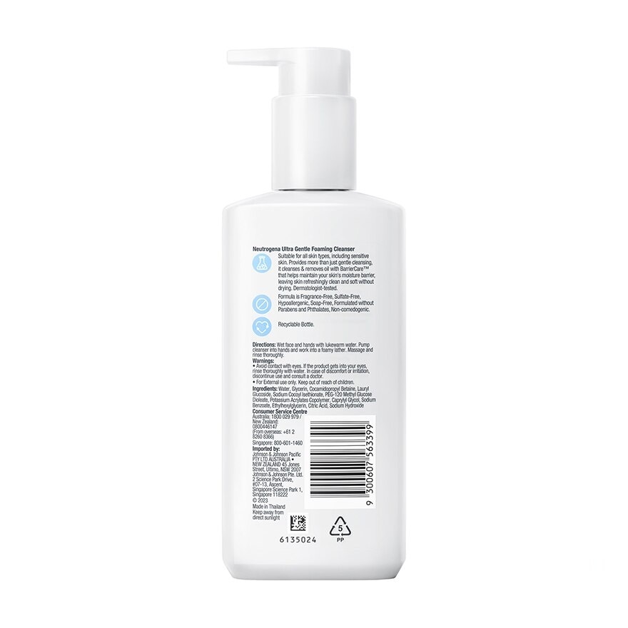 Neutrogena Fresh Foaming Cleanser (2-In-1 Make-Up Remover And Cleanser) 200ml