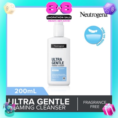 NEUTROGENA - Ultra Gentle Foaming Cleanser 200ml