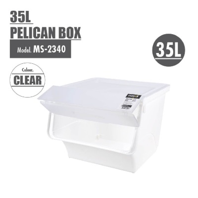 HOUZE 35L Pelican Box Clear MS-2340-CLEAR 1s