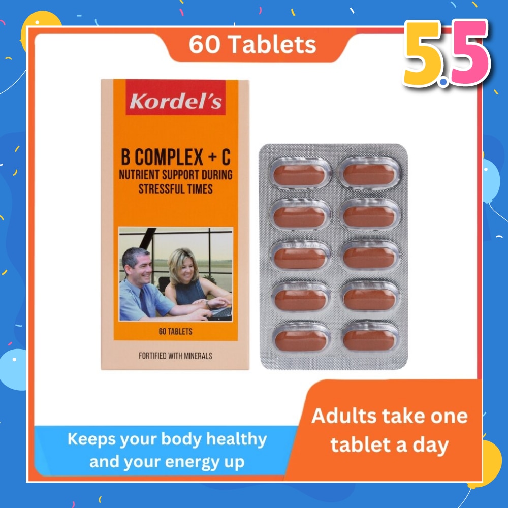 B Complex + C 60s