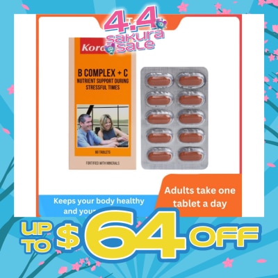 KORDEL'S - B Complex + C 60s