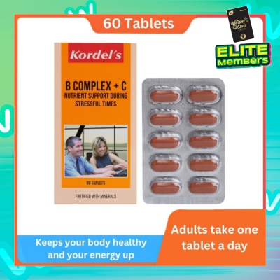 KORDEL'S B Complex + C 60s