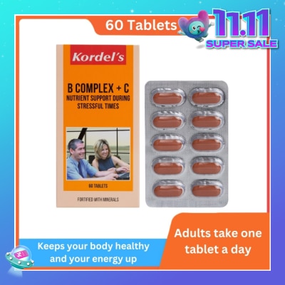 KORDEL'S B Complex + C 60s