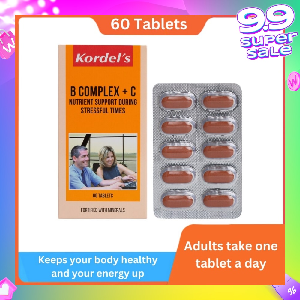 B Complex + C 60s
