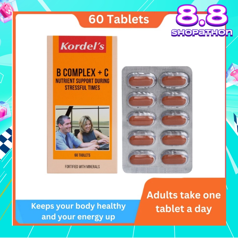 B Complex + C 60s