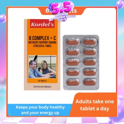 KORDEL'S - B Complex + C 60s