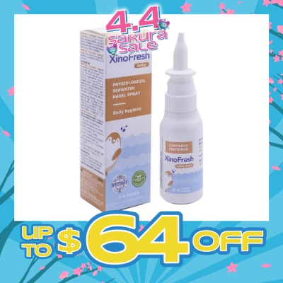XINOFRESH - Physiological Seawater Nasal Spray Baby (Suitable for 0 to 6yrs Old) 30ml