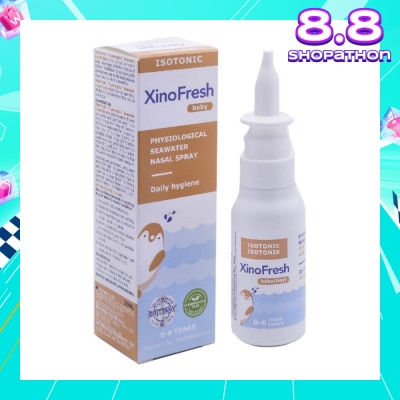XINOFRESH Physiological Seawater Nasal Spray Baby (Suitable for 0 to 6yrs Old) 30ml