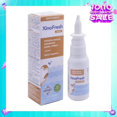 XINOFRESH Physiological Seawater Nasal Spray Baby (Suitable for 0 to 6yrs Old) 30ml