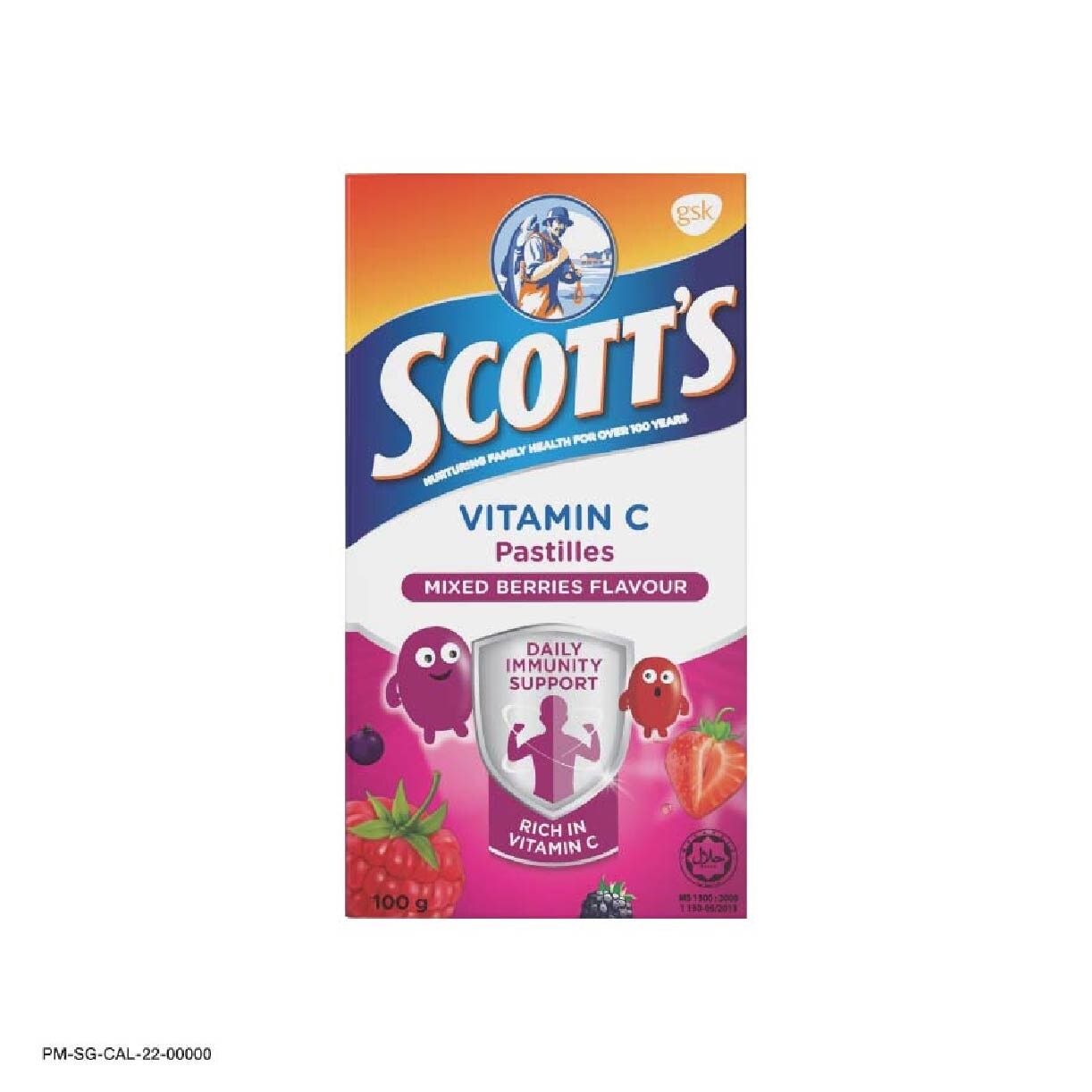 Vitamin C Mixed Berries 100g