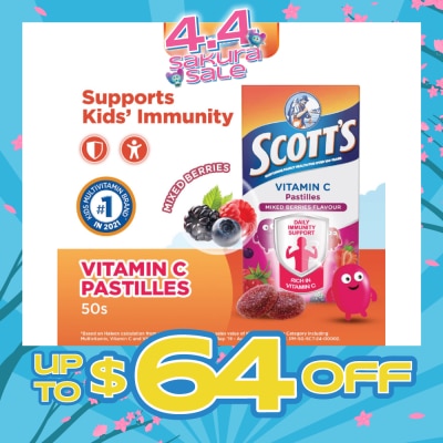 SCOTT'S - Vitamin C Mixed Berries 100g