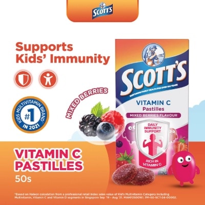 SCOTT'S Vitamin C Mixed Berries 100g
