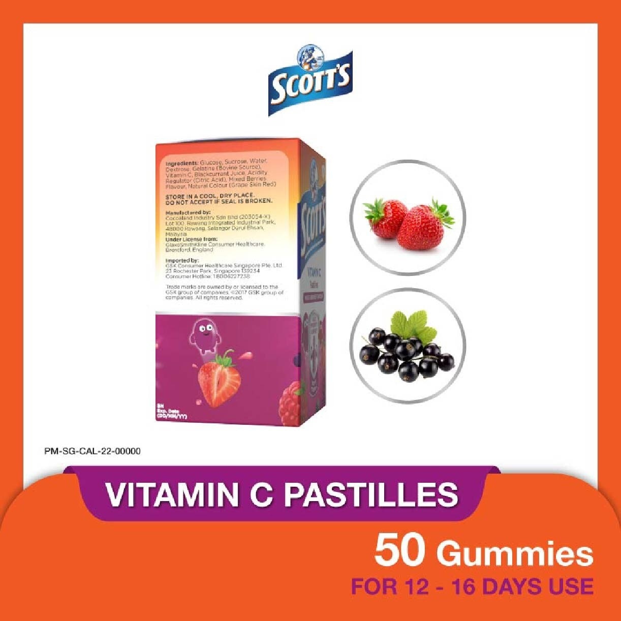 Vitamin C Mixed Berries 100g