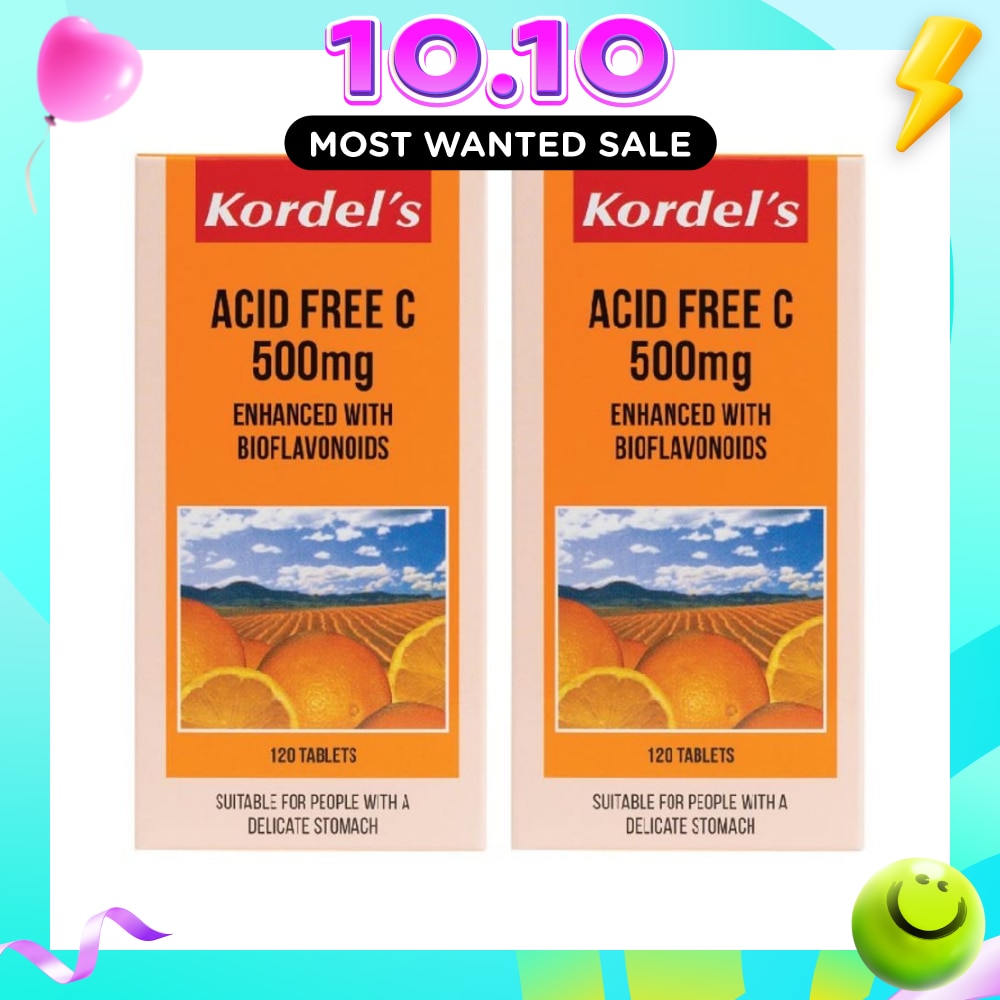 Acid Free C 500 mg 120s Twinpack image