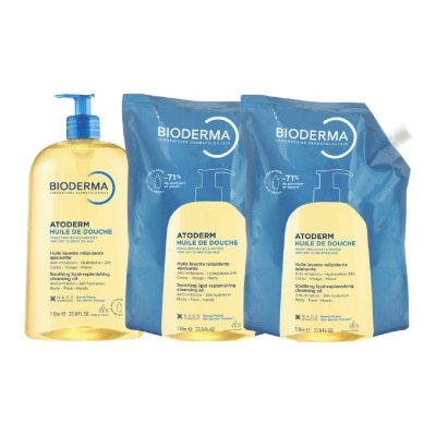 BIODERMA - Atoderm Huile De Shower Oil Bundle Set 1s image