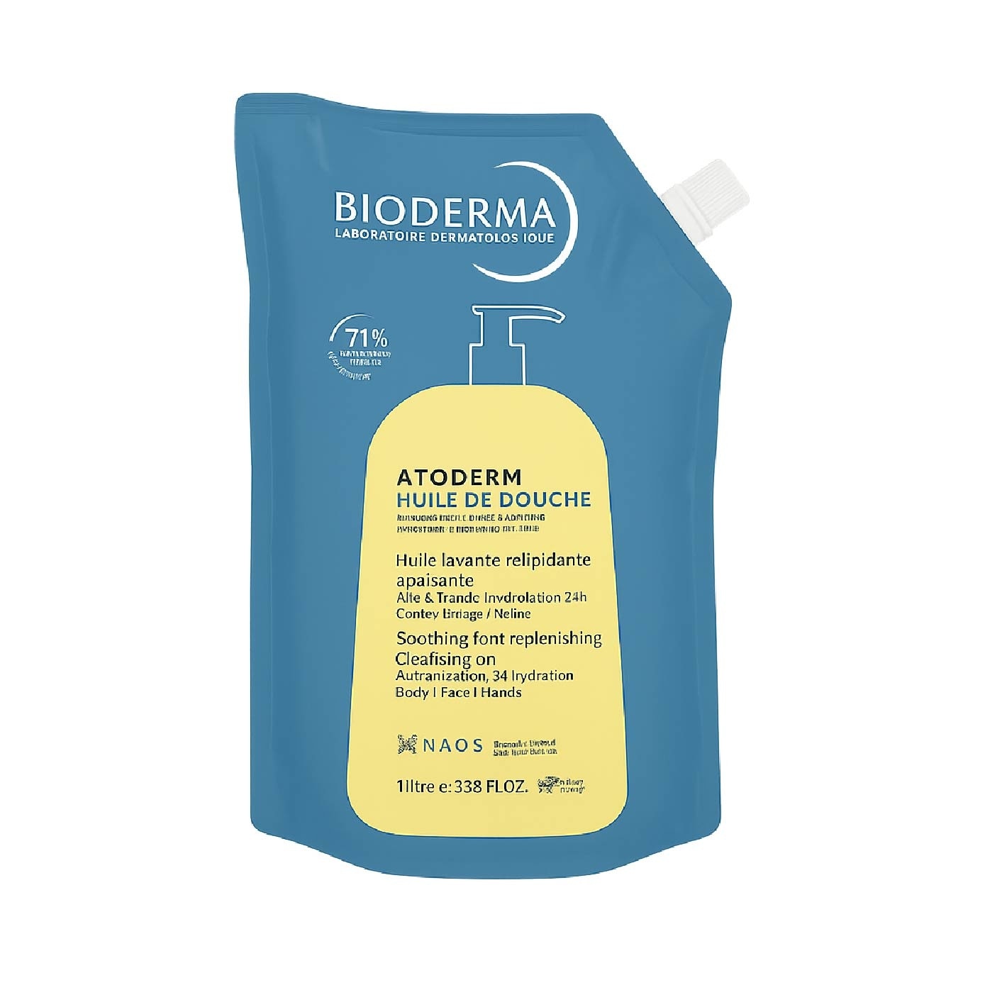 Atoderm Huile De Shower Oil Bundle Set 1s
