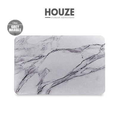 HOUZE Diatomite Floor Mat BN-7202 Large Grey Marble 1s