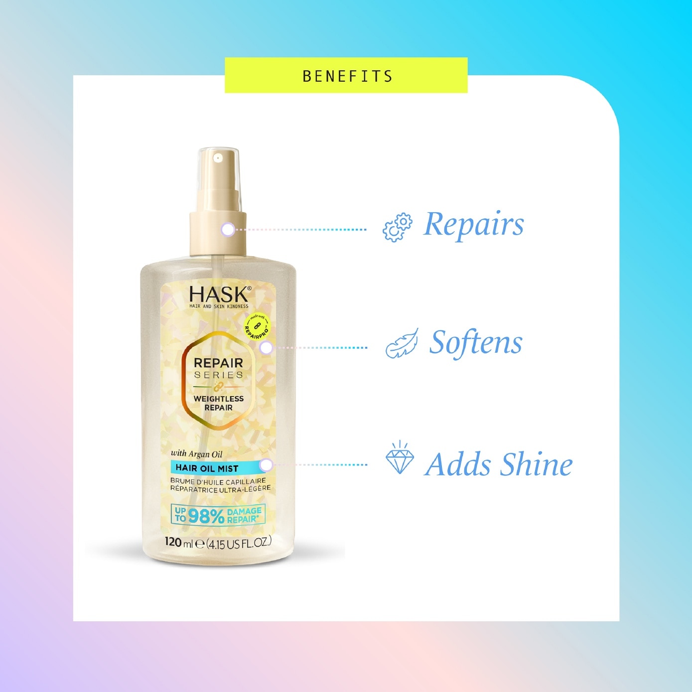 Repair Series Hair Oil Mist 120ml