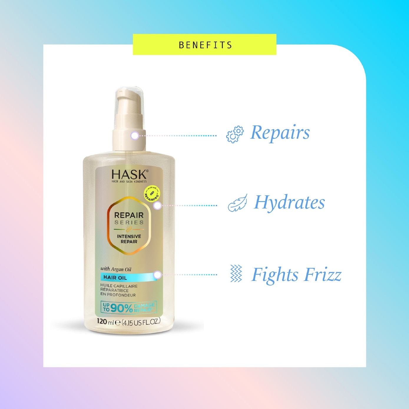 Repair Series Hair Oil 120ml