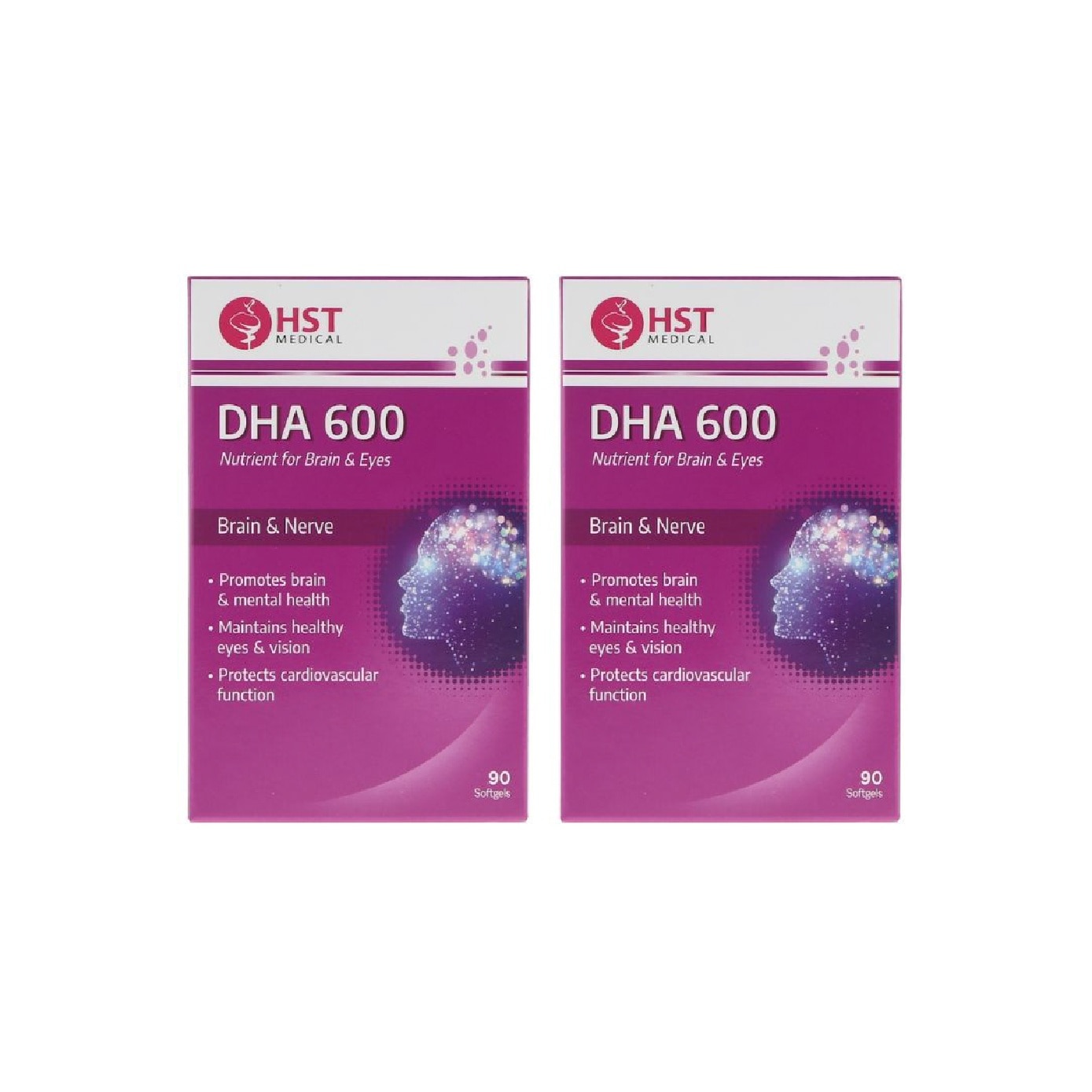 DHA 600 Softgel 90s x 2 image