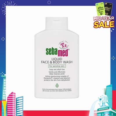 SEBAMED Liquid Face and Body Wash 500ml