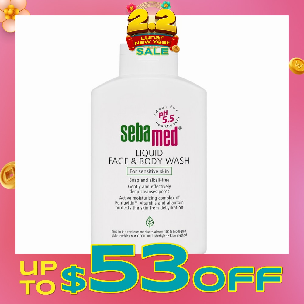 Liquid Face and Body Wash 500ml