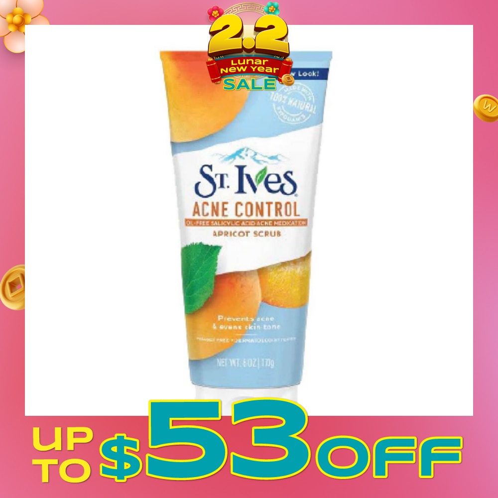 Blemish Blackhead Apricot Facial Scrub 170g (Expiry: Aug`2026)