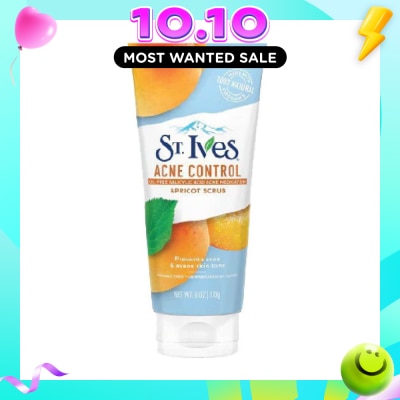 ST IVES Blemish Blackhead Apricot Facial Scrub 170g image