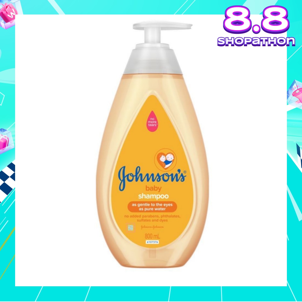 Baby Gold Tear-Free Shampoo Cleanses Hair & Scalp 800ml