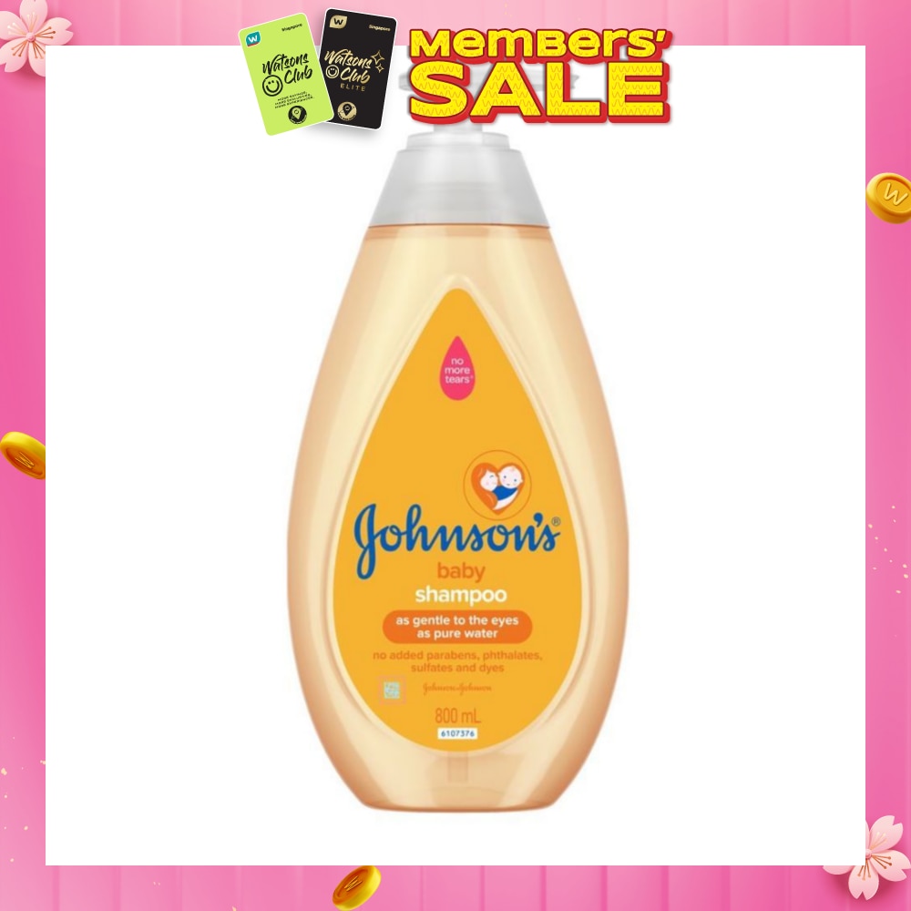 Baby Gold Tear-Free Shampoo Cleanses Hair & Scalp 800ml